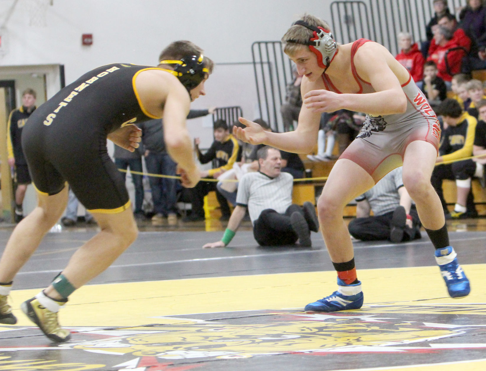 Division 3 wrestling regionals at Cadott 2-9-19